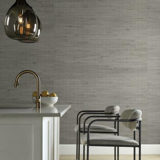 York OS4324 Candice Olson Modern Nature 2 Metallic Jute - tapeta z motywem jutowej tkaniny