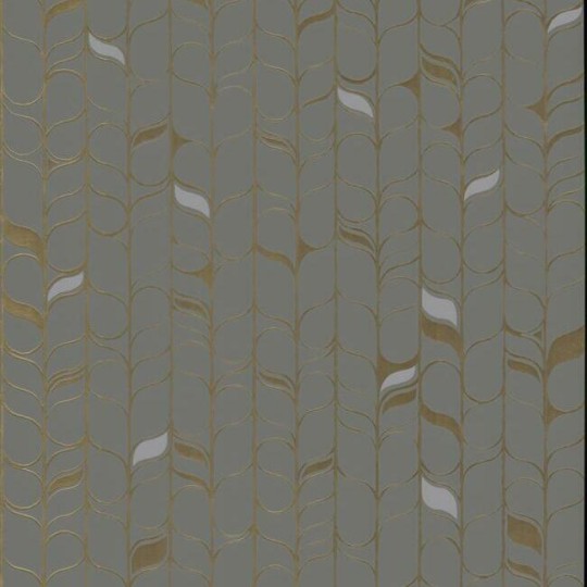 York OS4203 Candice Olson Modern Nature 2 Perfect Petals - geometryczna tapeta z motywem pasów i mozaiki