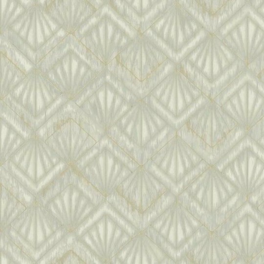York OS4271 Candice Olson Modern Nature 2 Modern Shell - geometryczna tapeta z motywem wachlarzy art-deco