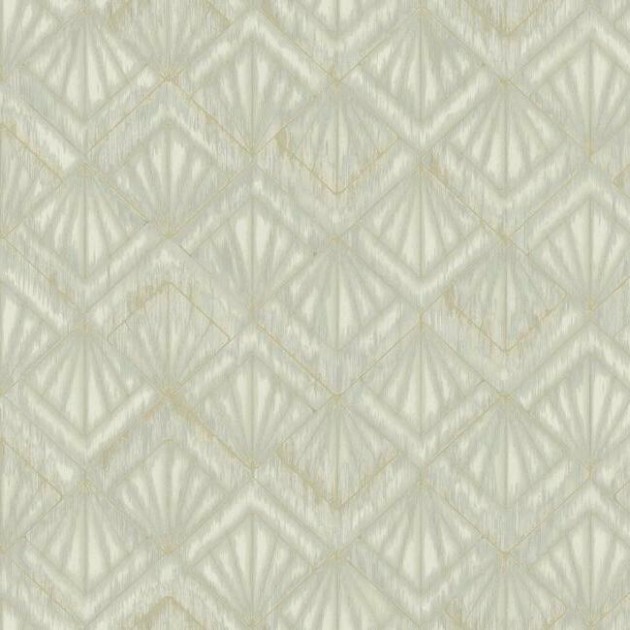 York OS4271 Candice Olson Modern Nature 2 Modern Shell - geometryczna tapeta z motywem wachlarzy art-deco