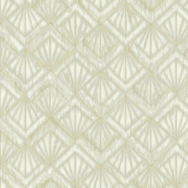 York OS4272 Candice Olson Modern Nature 2 Modern Shell - geometryczna tapeta z motywem wachlarzy art-deco