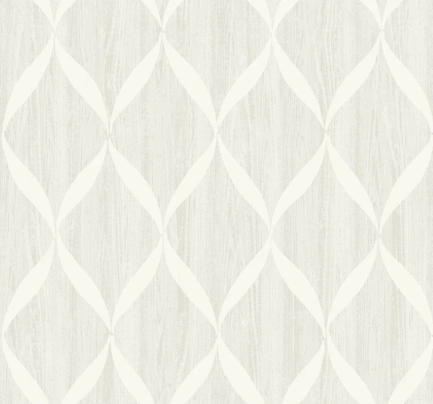 Wallquest YC60400 Yacht Club Painted Ogee - geometryczna tapeta z motywem ogee