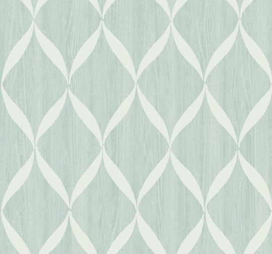 Wallquest YC60404 Yacht Club Painted Ogee - geometryczna tapeta z motywem ogee