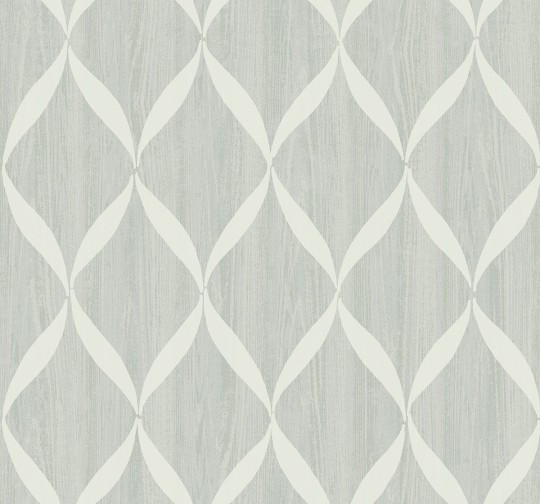 Wallquest YC60407 Yacht Club Painted Ogee - geometryczna tapeta z motywem ogee