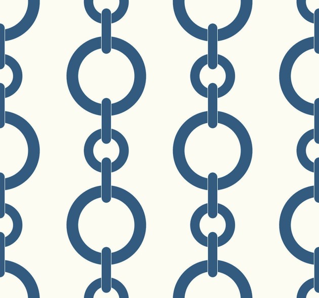 Wallquest YC61902 Yacht Club Bold Chains - tapeta z motywem łańcuchów