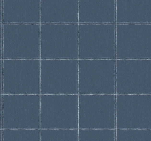 Wallquest YC61412 Yacht Club Simple Plaid  - tapeta z motywem kratki