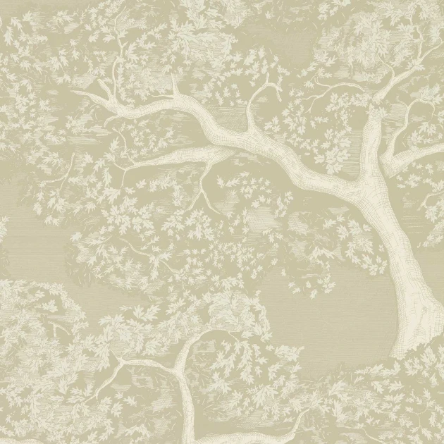 Harlequin 113022 Colour 4 Eternal Oak Incense/Pearl - tapeta z motywem drzew dębu