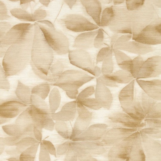 Harlequin 113004 Colour 4 Grounded Golden Light/Parchment - tapeta z motywem liści kasztanowca