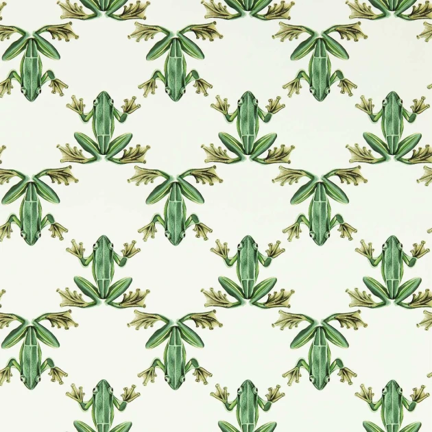 Harlequin 113011 Colour 4 Wood Frog Forest/Chalk - tapeta z motywem żab