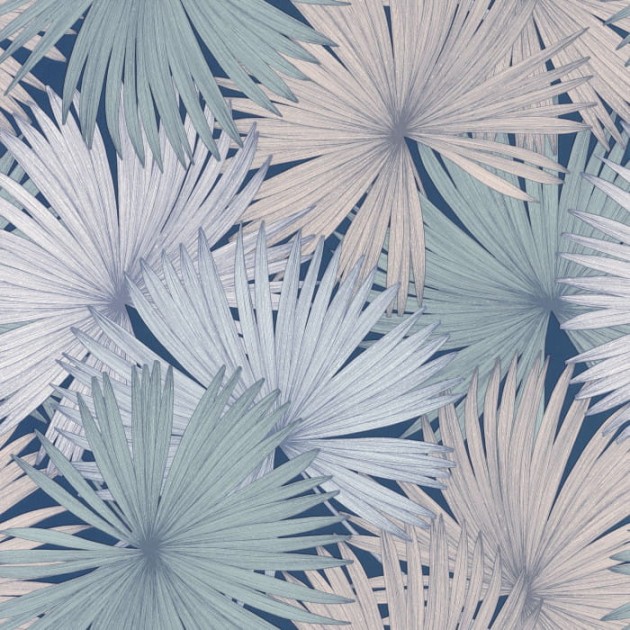 Caselio 100046919 Jungle Coconut - tapeta z motywem liści palm