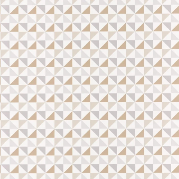 Caselio 100111017 Spaces Shapes - tapeta z motywem trójkątów
