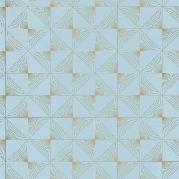 Caselio 100136199 Spaces Lines - tapeta z motywem trójkątów