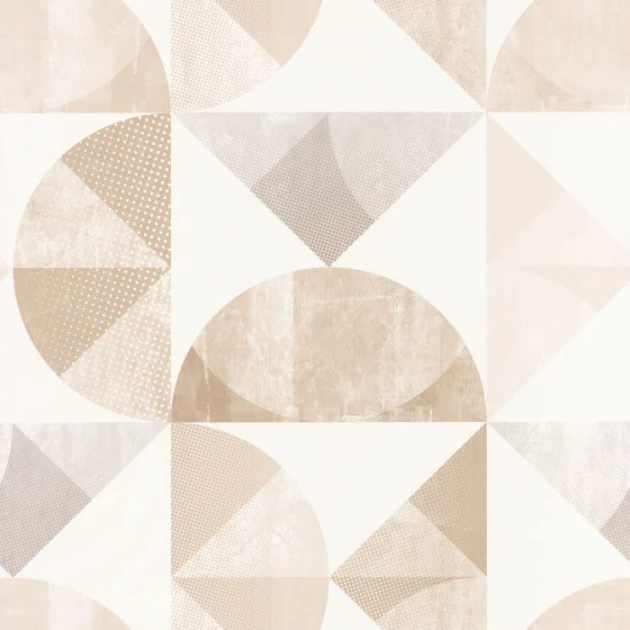 Caselio 100151011 Spaces Graphic - tapeta z motywem geometrycznych kształtów