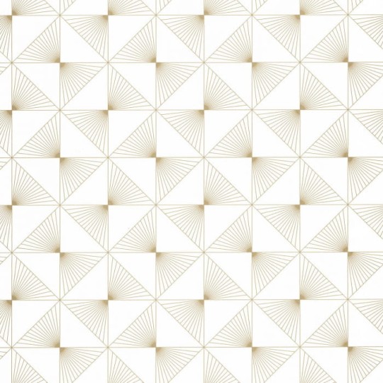 Caselio 100130020 So White 4 CAL Spaces Lines - tapeta z motywem kwadratów i linii