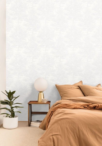 Caselio 101800021 So White 4 CAL The Place To Be(d) Cosy Nest - tapeta z motywem drzew