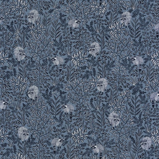 Caselio 100546911 Hygge Free Spirit - tapeta z motywem szopów i liści