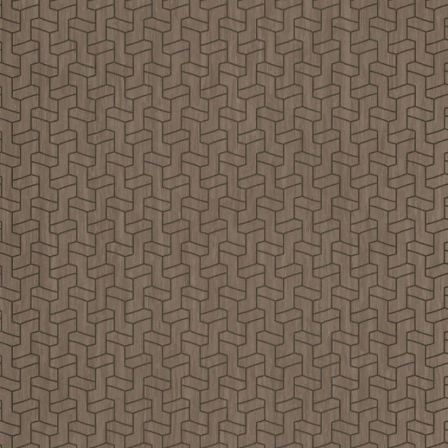 Casamance 73620566 Select 5 Abaca - geometryczna tapeta z motywem schodów