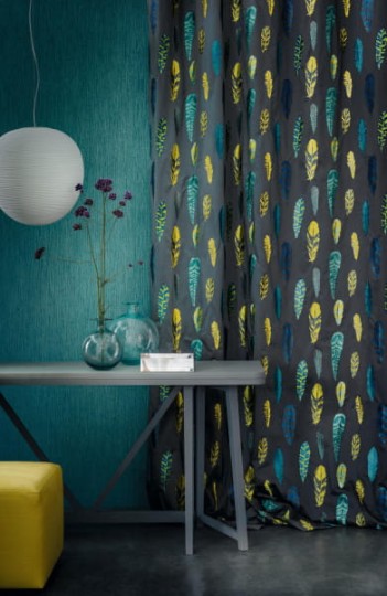 Casamance 73381732 Select 5 Mayfair - geometryczna tapeta z motywem szczotkowanego betonu