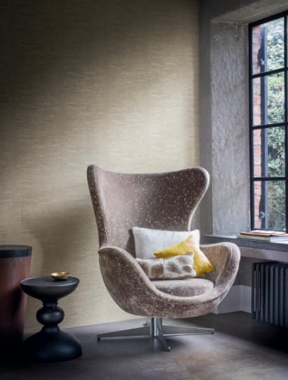 Casamance 73450141 Select 5 Steel - geometryczna tapeta z teksturą