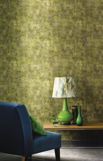 Casamance 73600555 Select 5 Pagode - geometryczna tapeta z motywem przetarć na płótnie