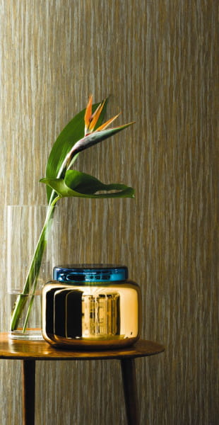 Casamance 73590111 Select 5 Koa - geometryczna tapeta z motywem pionowych prążków