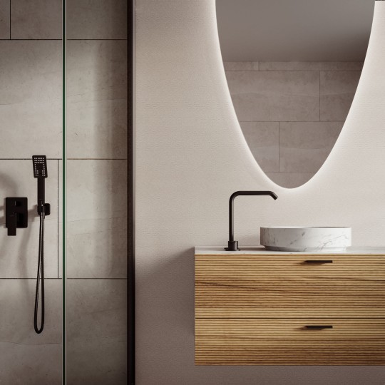 VINYLPEX W27.18 Illa - tapeta obiektowa mozaika taupe