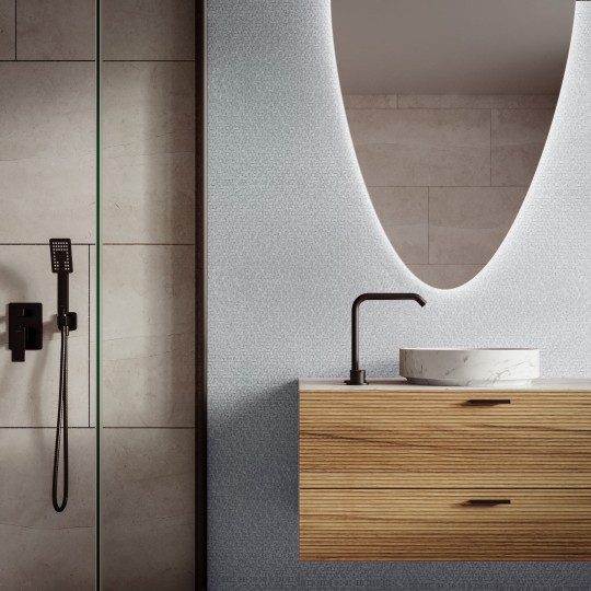 Vinylpex W27.056 Illa - tapeta obiektowa mozaika srebrna