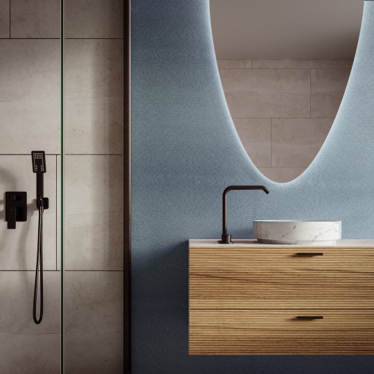 VINYLPEX W27.4281 Illa - tapeta obiektowa mozaika szara