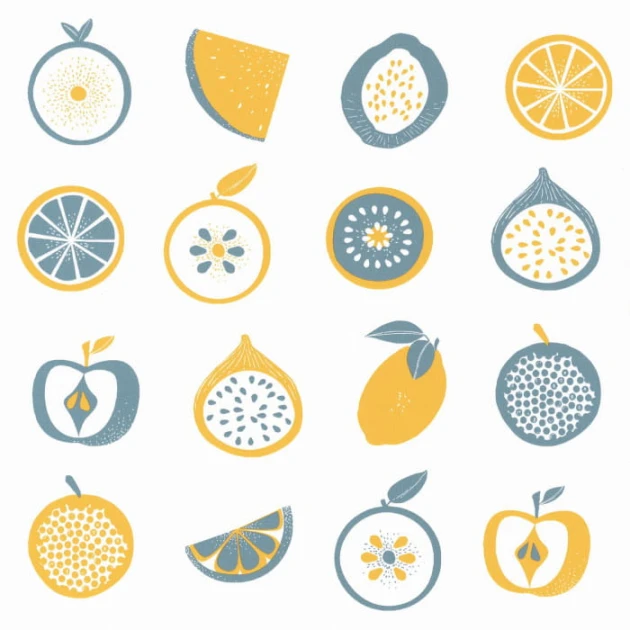 Caselio 100646065 Bistrot D Alice Au Bistrot D Alice Smoothie - tapeta z motywem owoców