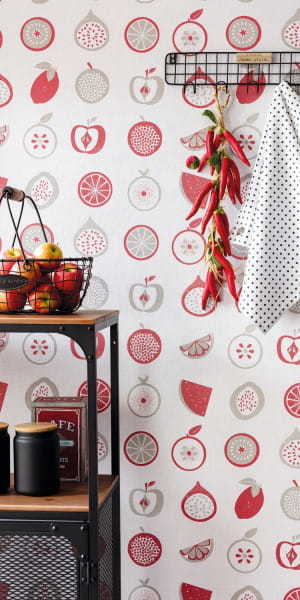 Caselio 100648010 Bistrot D Alice Au Bistrot D Alice Smoothie - tapeta z motywem owoców