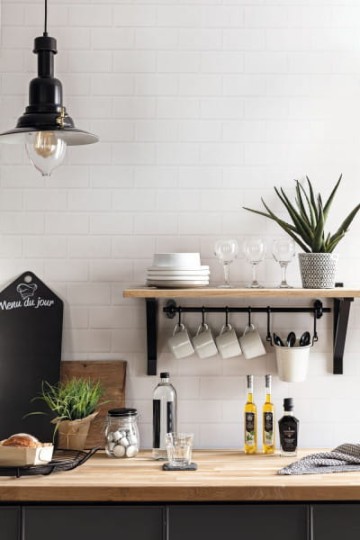 Caselio 100696066 Bistrot D Alice Au Bistrot D Alice Metro Bon - tapeta z motywem cegieł