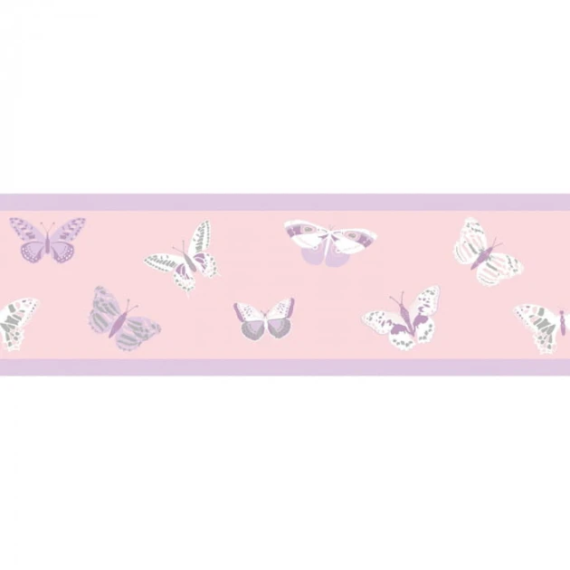 Caselio 100895221 Girl Power Girl Power Frise Butterfly - border z motywem motyli