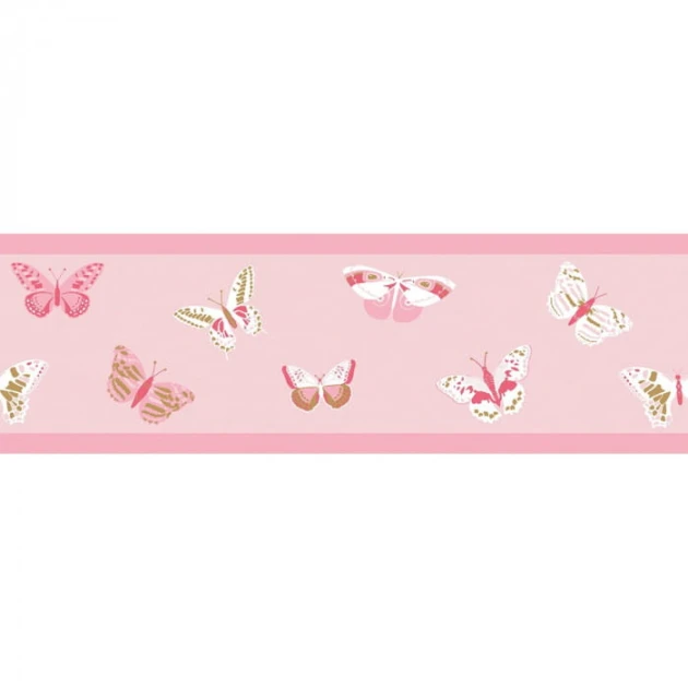 Caselio 100894234 Girl Power Girl Power Frise Butterfly - border z motywem motyli