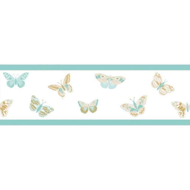 Caselio 100896129 Girl Power Girl Power Frise Butterfly - border z motywem motyli