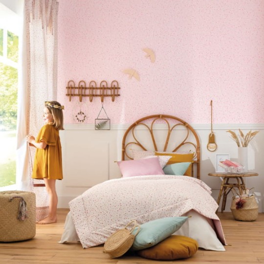 Caselio 100764121 Girl Power Bloom Baby Bloom - tapeta z motywem małych ptaków