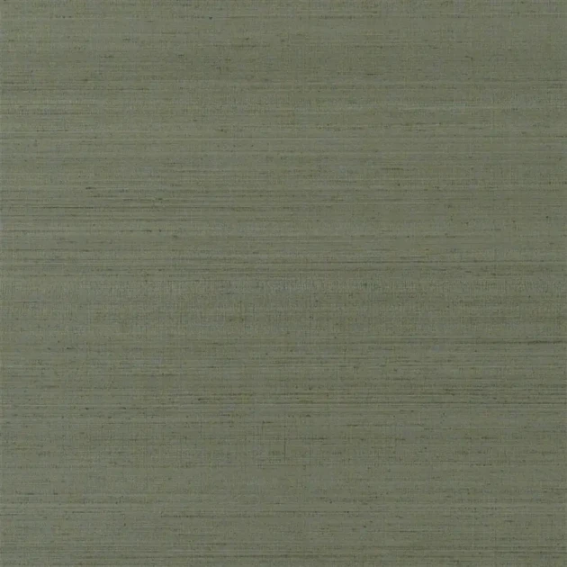 Designers Guild PDG1119/13 Chinon Textured Chinon Zinc - tapeta z motywem lnu