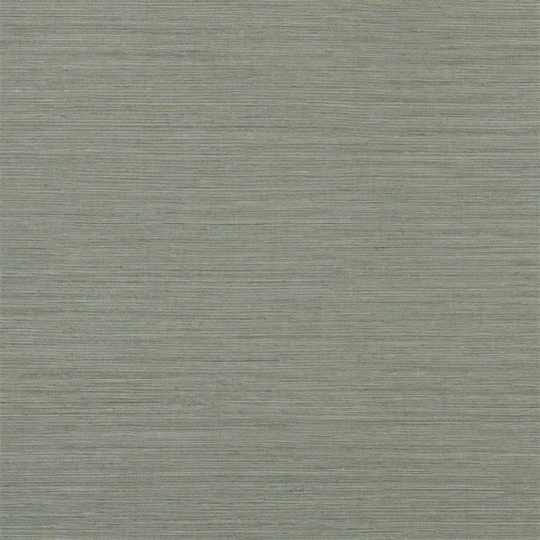 Designers Guild PDG1120/03 Chinon Textured Brera Grasscloth Silver - tapeta z motywem lnu
