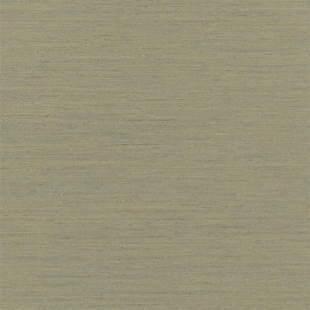 Designers Guild PDG1120/04 Chinon Textured Brera Grasscloth Charcoal - tapeta z motywem lnu