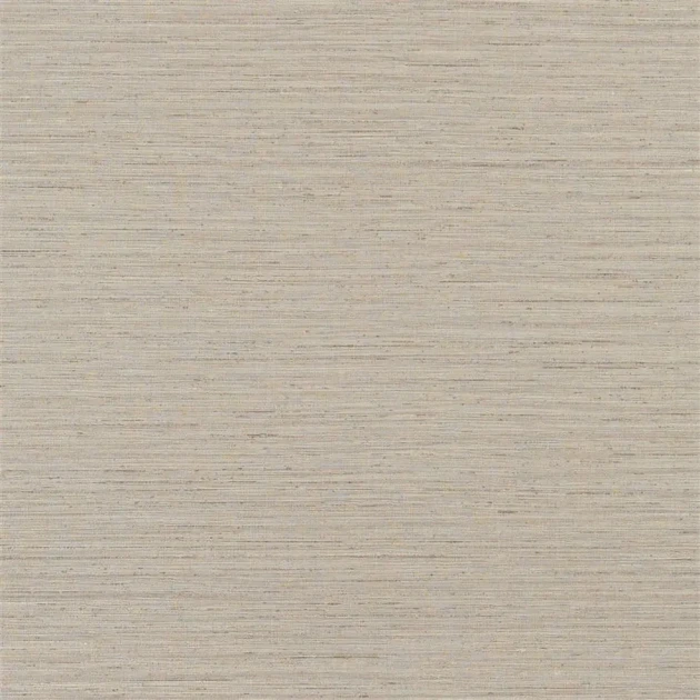 Designers Guild PDG1120/11 Chinon Textured Brera Grasscloth Walnut - tapeta z motywem lnu