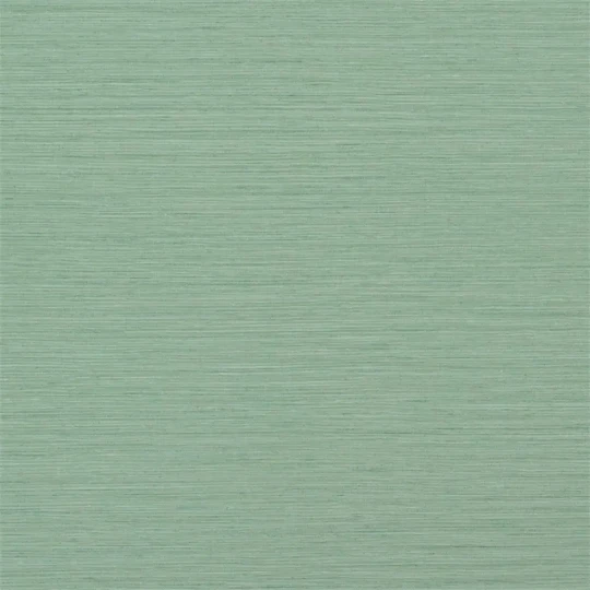 Designers Guild PDG1120/16 Chinon Textured Brera Grasscloth Antique Jade - tapeta z motywem lnu