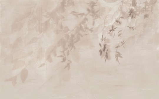 Tecnografica Decoratives Yaksi Beige - mural z motywem cieni liści
