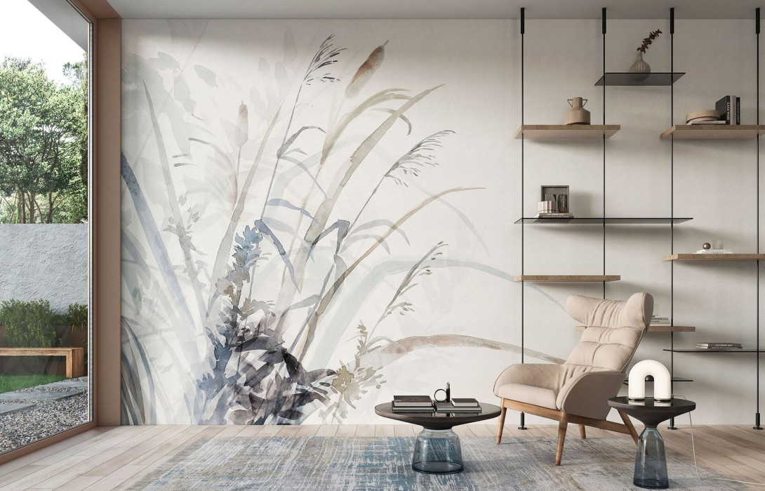 Tecnografica Decoratives Breath Fresh - mural z motywem trzciny
