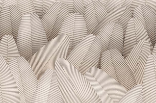 Tecnografica Decoratives Honduras White - mural z motywem liści