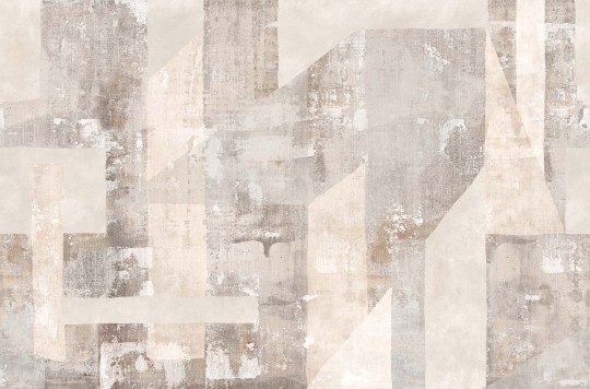 Tecnografica Decoratives Qum Light - mural z motywem geometrycznych kształtów