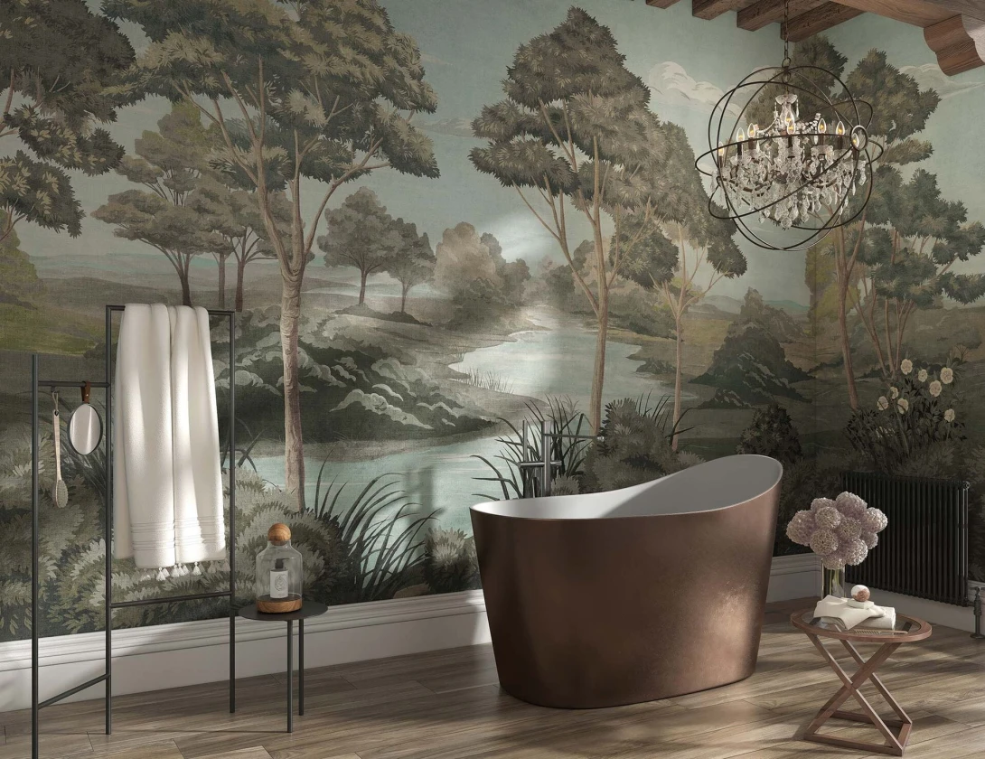 Tecnografica Decoratives Promenade Original - mural z motywem lasu