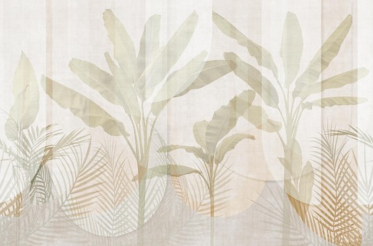 Tecnografica Decoratives Bahama Warm - mural z motywem palm