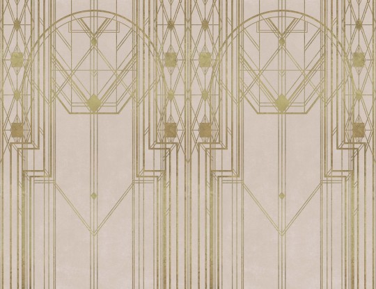 Tecnografica Decoratives Jay Rose - mural z motywem geometrycznych kształtów