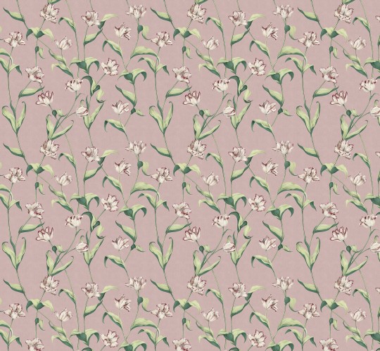 Tecnografica Decoratives Cordelia Powder Rose Small - mural z motywem kwiatów