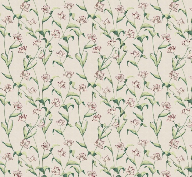 Tecnografica Decoratives Cordelia Peach Small - mural z motywem kwiatów