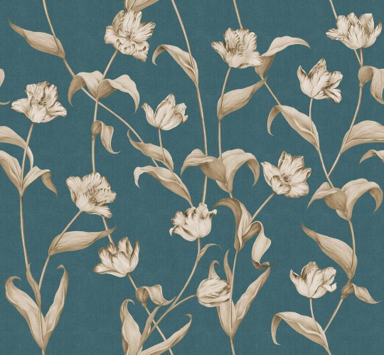 Tecnografica Decoratives Cordelia Tropical Big - mural z motywem kwiatów